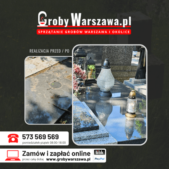 Mycie grobów Warszawa