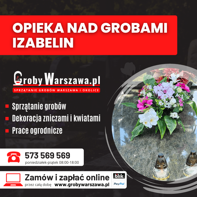 Sprzątanie grobów Izabelin