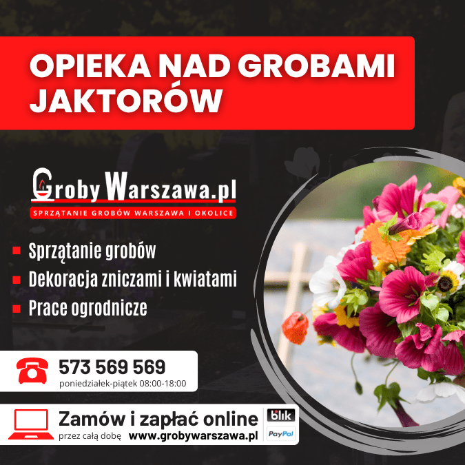 Sprzątanie grobów Jaktorów