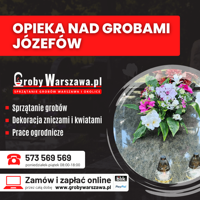 Sprzątanie grobów Józefów