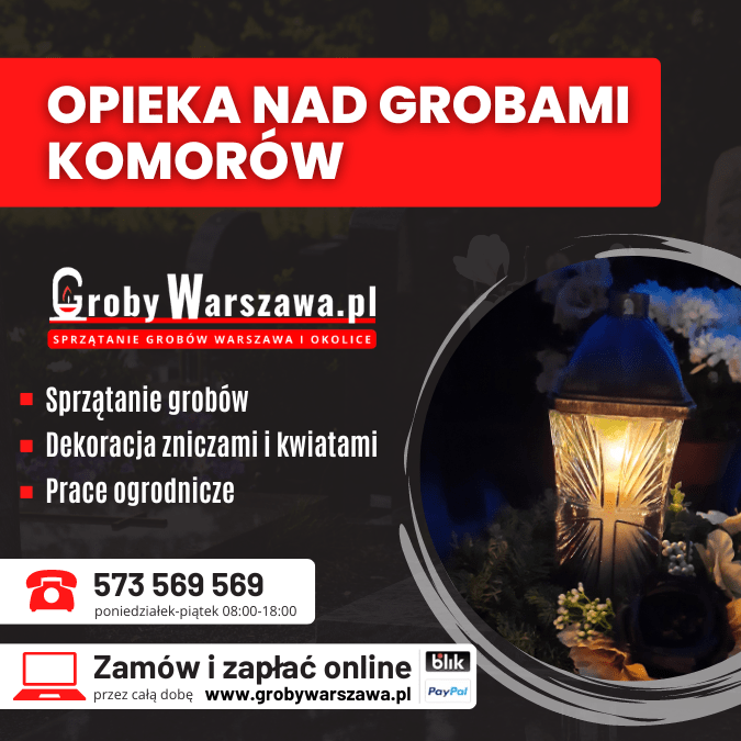 Sprzątanie grobów Komorów