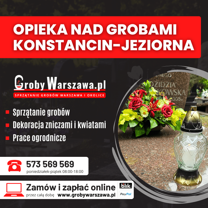 Sprzątanie grobów Konstancin-Jeziorna