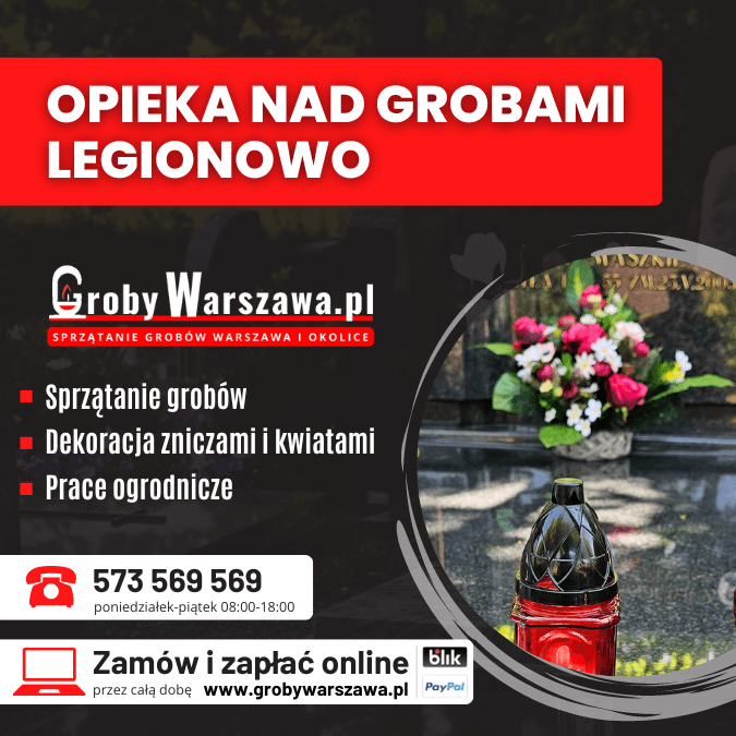 Sprzątanie grobów Legionowo