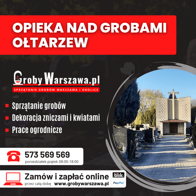 Sprzątanie grobów Ołtarzew