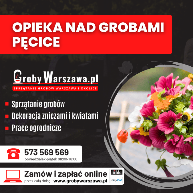 Sprzątanie grobów Pęcice