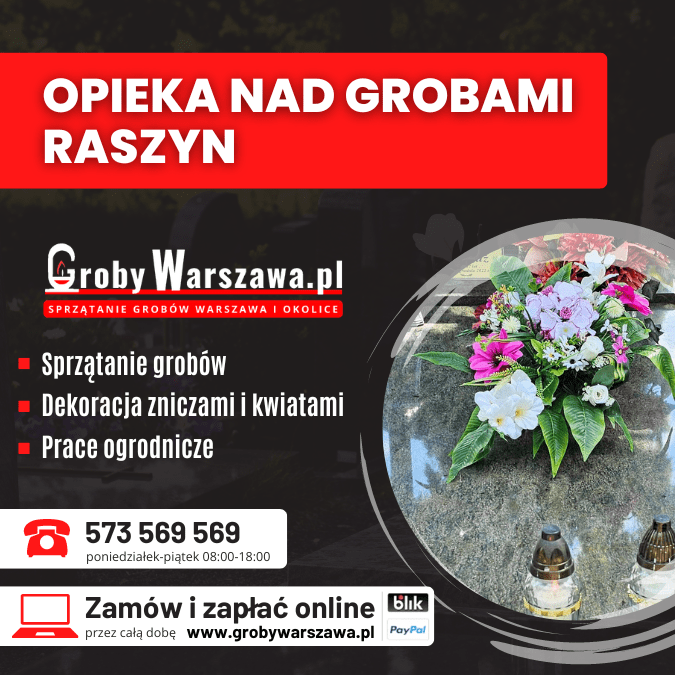 Sprzątanie grobów Raszyn