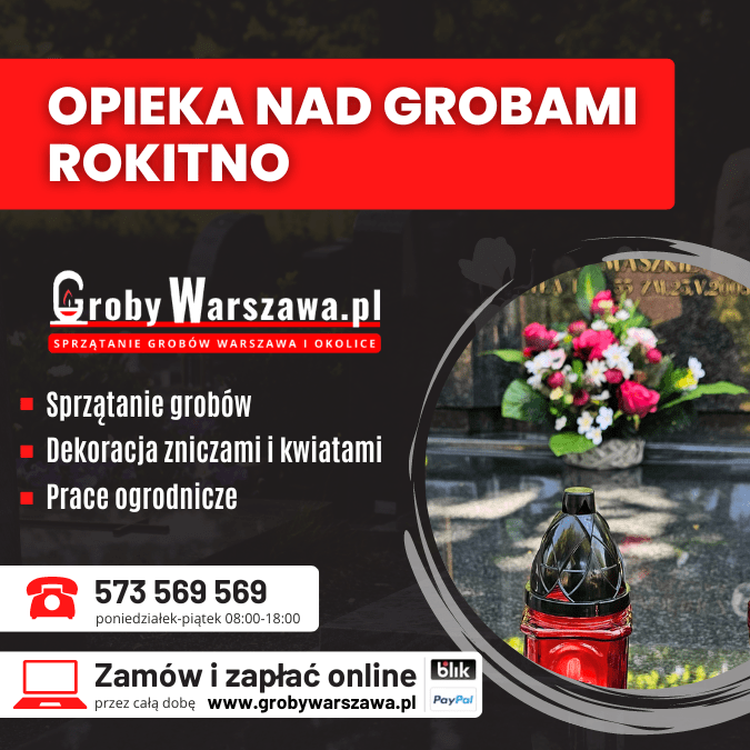 Sprzątanie grobów Rokitno