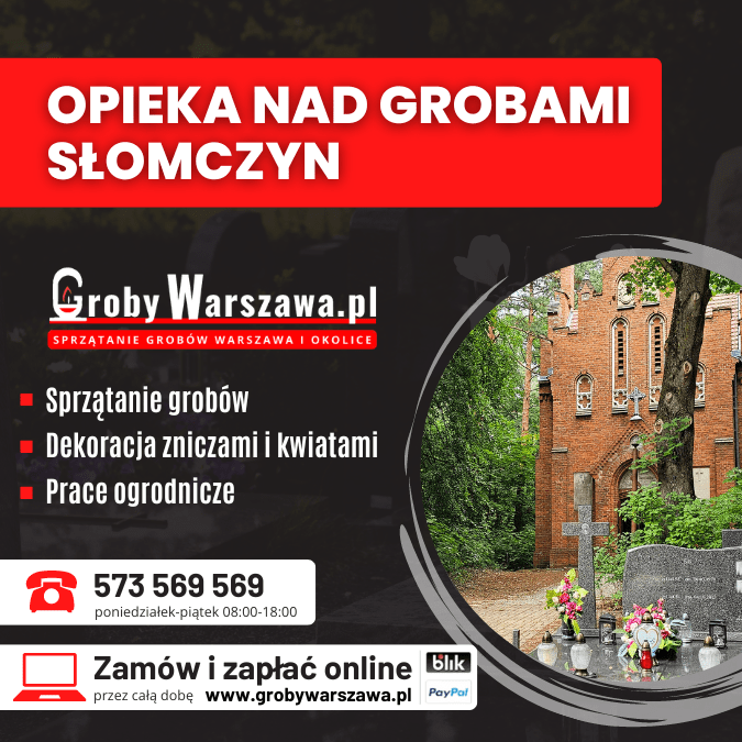 Sprzątanie grobów Słomczyn