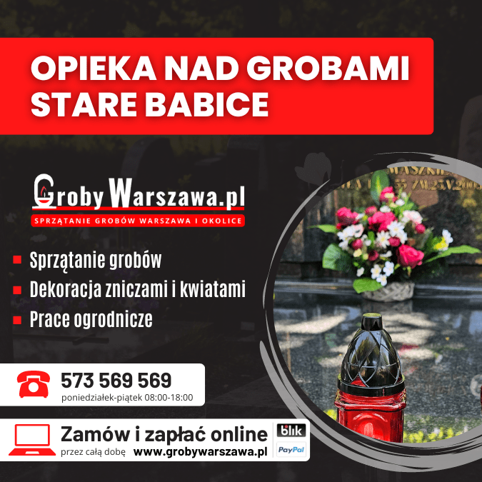 Sprzątanie grobów Stare Babice